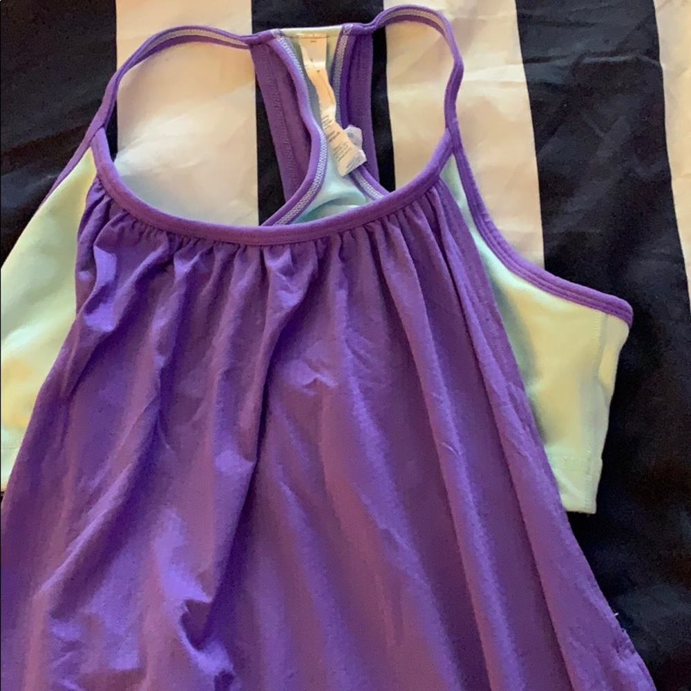 Lululemon tank/bra combo